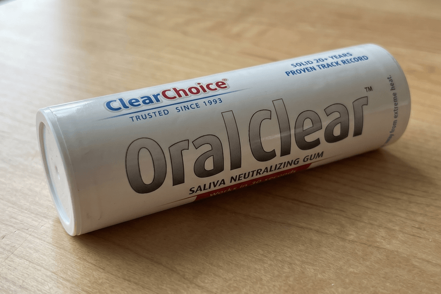 oral clear gum